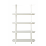 Fuurn SF3704 Curve White 書架 (四層)